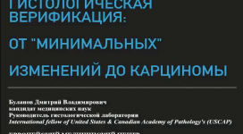 Гистологическая верификация при раке молочной железы. От &quot;минимальный изменений&quot; до карциномы&quot;